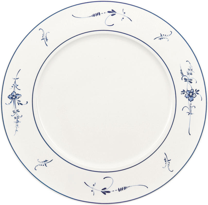 GURMANSKI TANJUR  30 cm        Old Luxembourg  - bijela/plava, Basics, keramika (30cm) - Villeroy & Boch