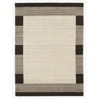 WOLLTEPPICH 170/240 cm Alagis Border Naturfarben  - Naturfarben, KONVENTIONELL, Textil (170/240cm) - Cazaris