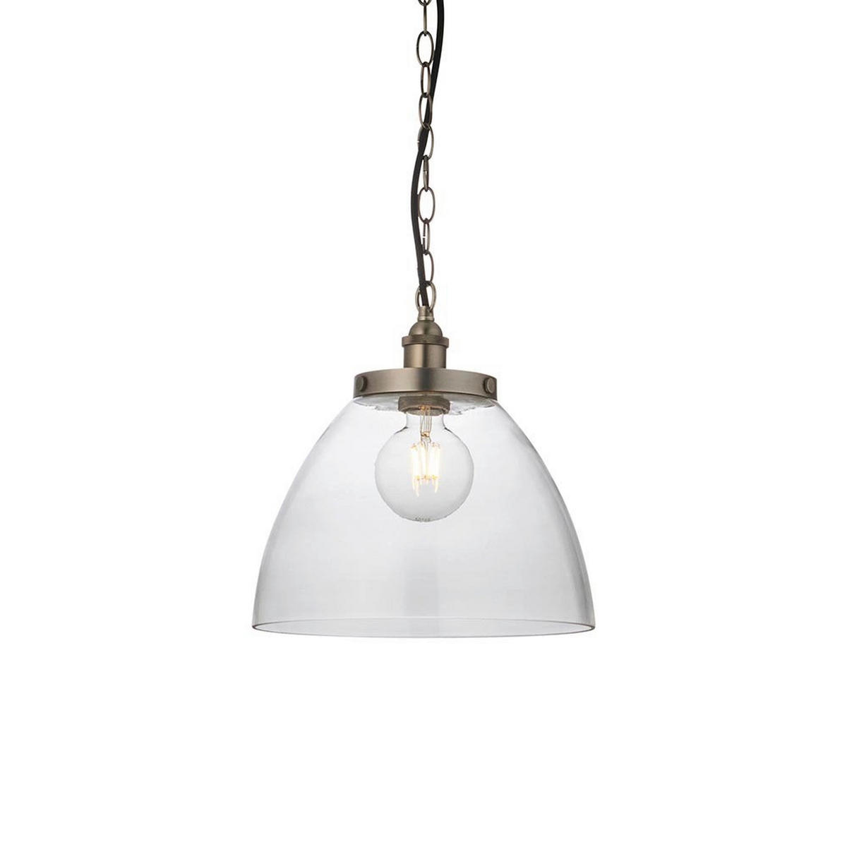 HÄNGELEUCHTE Endon Hansen 33/45-152 cm   - Klar, KONVENTIONELL, Glas (33/45-152cm) - ENDON