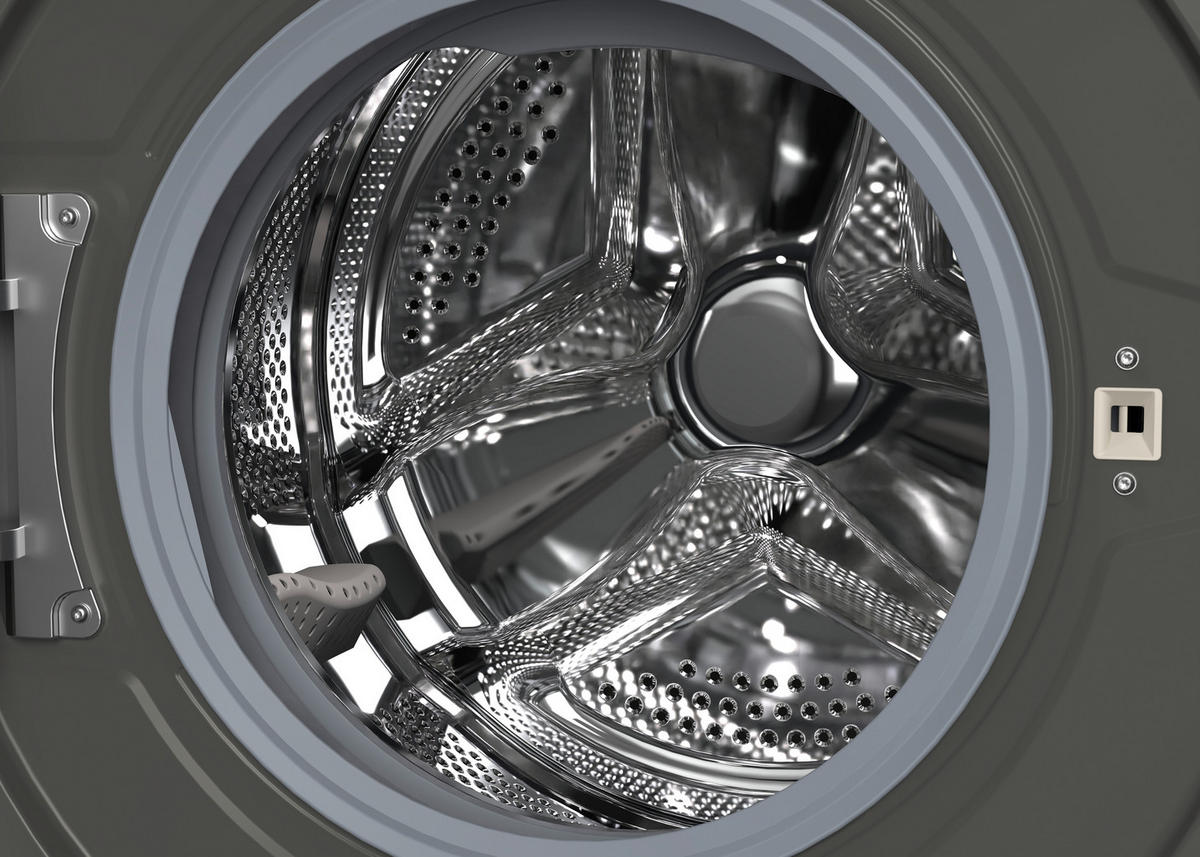 WASCHMASCHINE ES-WNFL814CADA-DE   - Grau, Basics, Glas/Kunststoff (55,7/84.5/59,7cm) - Sharp