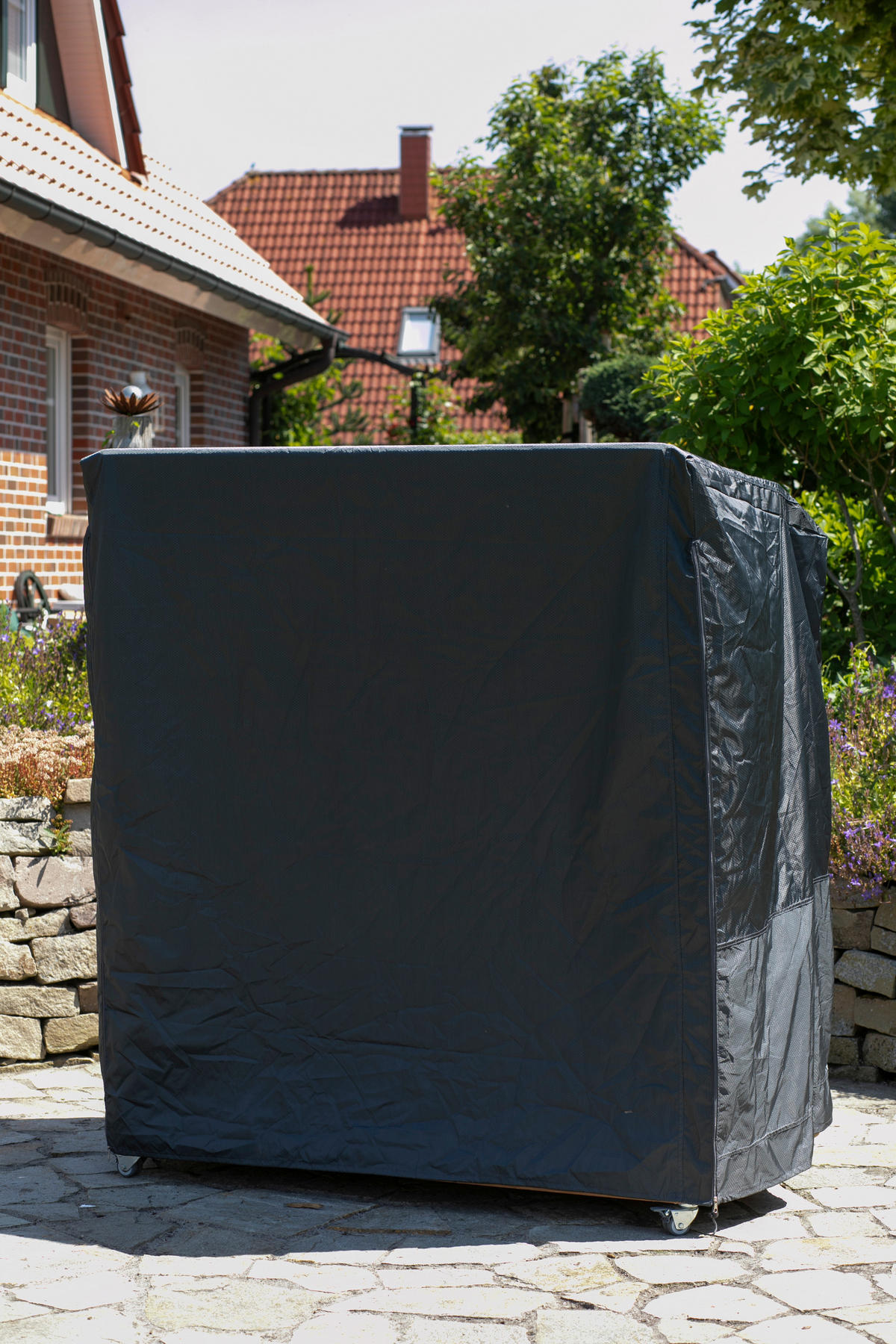 SCHUTZHÜLLE Dunkelgrau   - Dunkelgrau, Basics, Kunststoff (152/165/95cm) - Gardenson