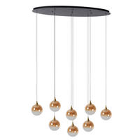 LED-PENDELLEUCHTE Gisela   - Design, Glas (140/150/40cm) - Lucide