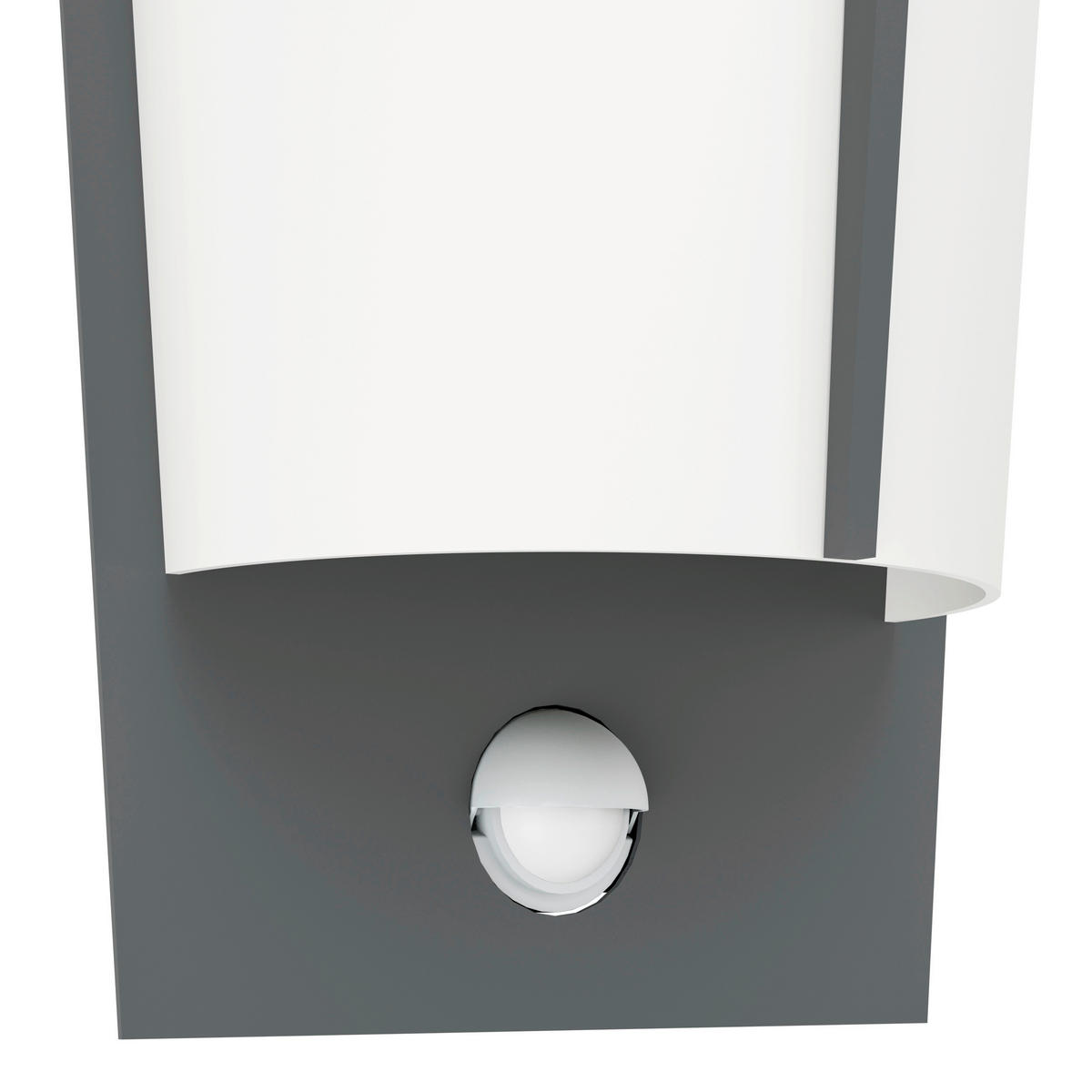 AUßENWANDLEUCHTE Breganzo 30/19/12,5 cm  - Anthrazit/Weiß, KONVENTIONELL, Kunststoff/Metall (30/19/12,5cm) - Eglo