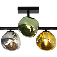 DECKENLEUCHTE Canopus 40/25,5/30,5 cm   - Multicolor, Basics, Glas (40/25,5/30,5cm)