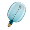 LED-LEUCHTMITTEL   E27 4,5 W  - Blau, Basics, Glas (17/27cm) - Osram