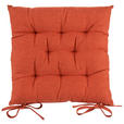 SITZKISSEN  42/42 cm   - Rostfarben, Basics, Textil (42/42cm) - Esposa