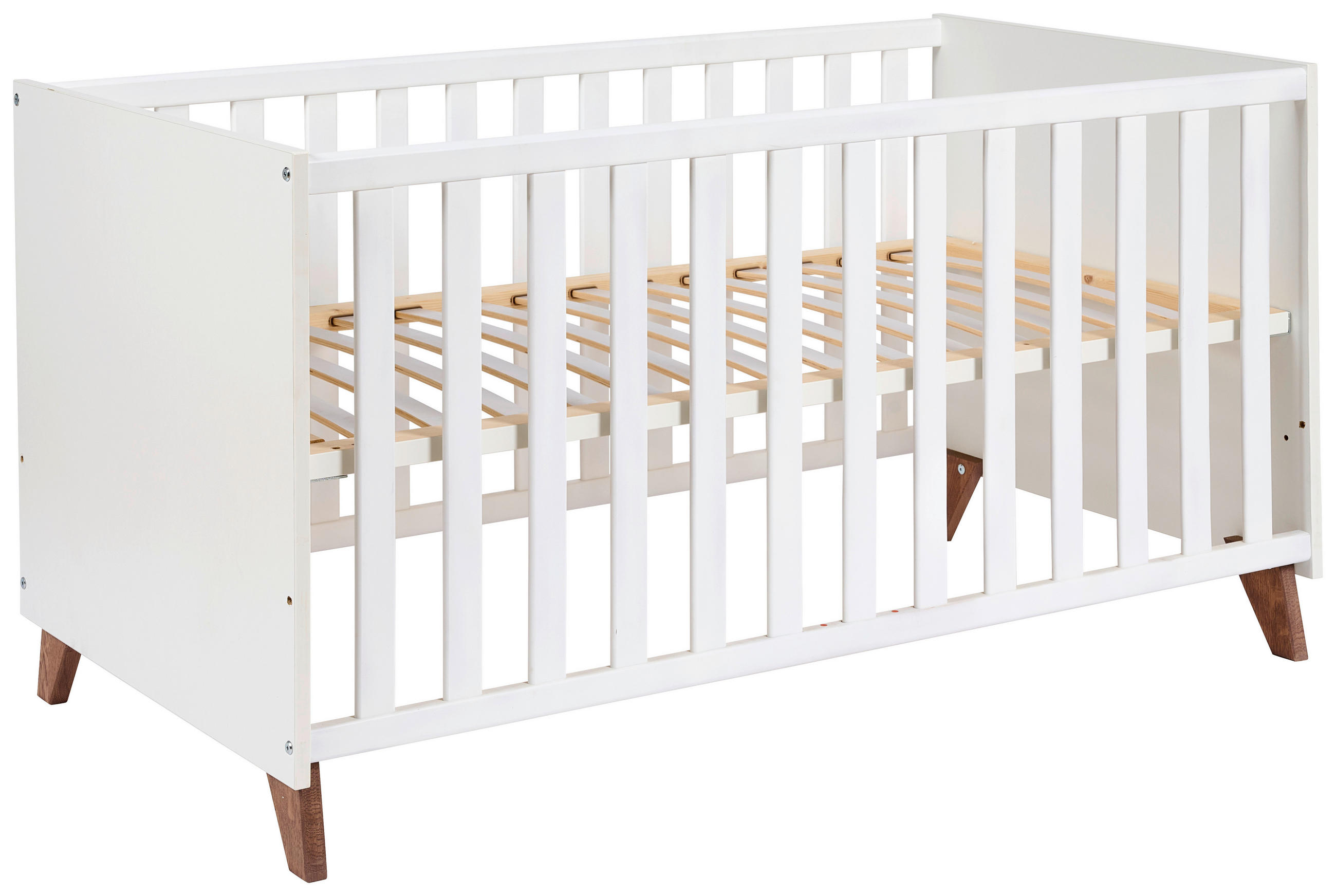 GITTERBETT Emely    - Weiß, Basics, Holzwerkstoff (75/80/144cm) - Jimmylee