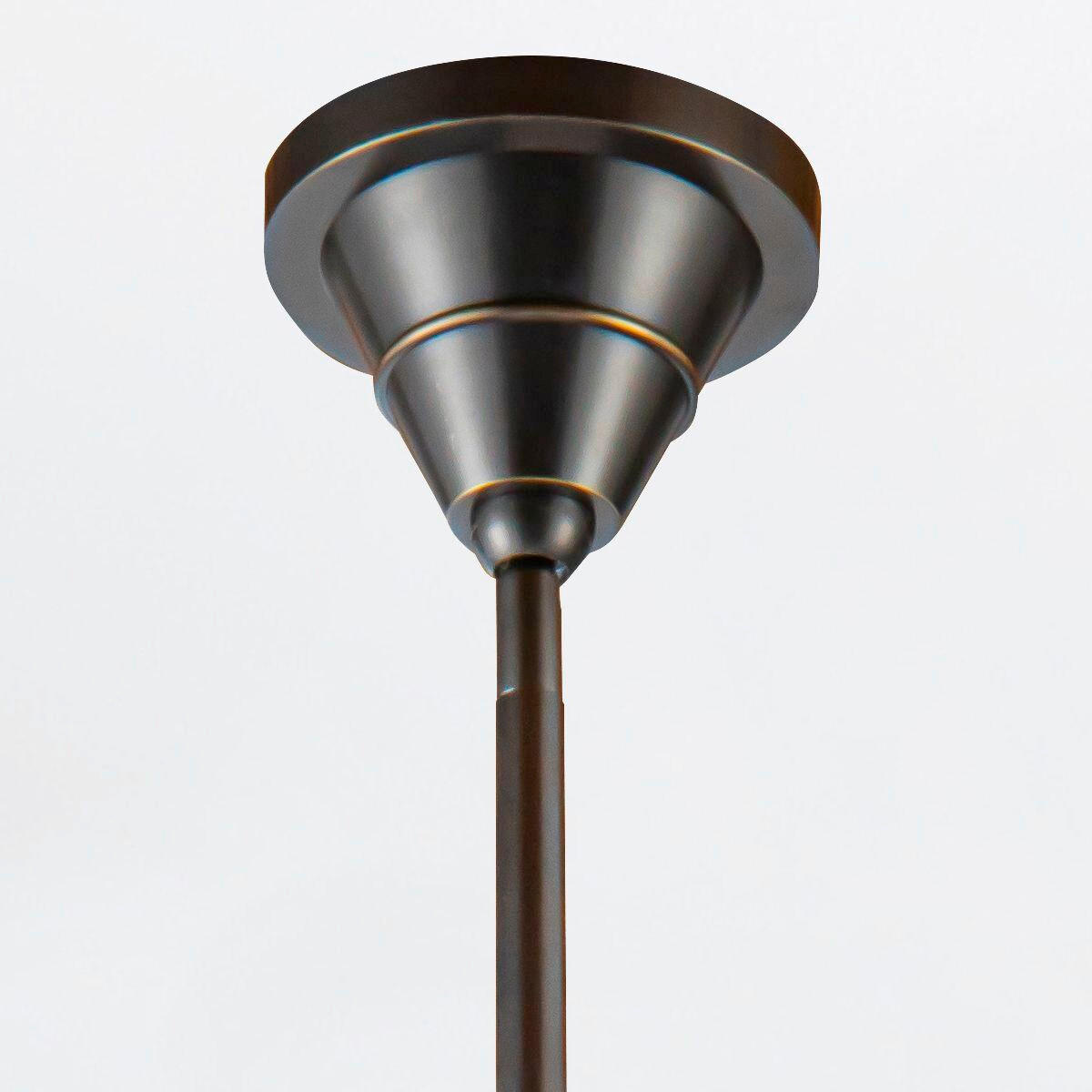 HÄNGELEUCHTE 34,3/35,9 cm  - Bronzefarben, KONVENTIONELL, Glas/Metall (34,3/35,9cm) - Elstead Lighting