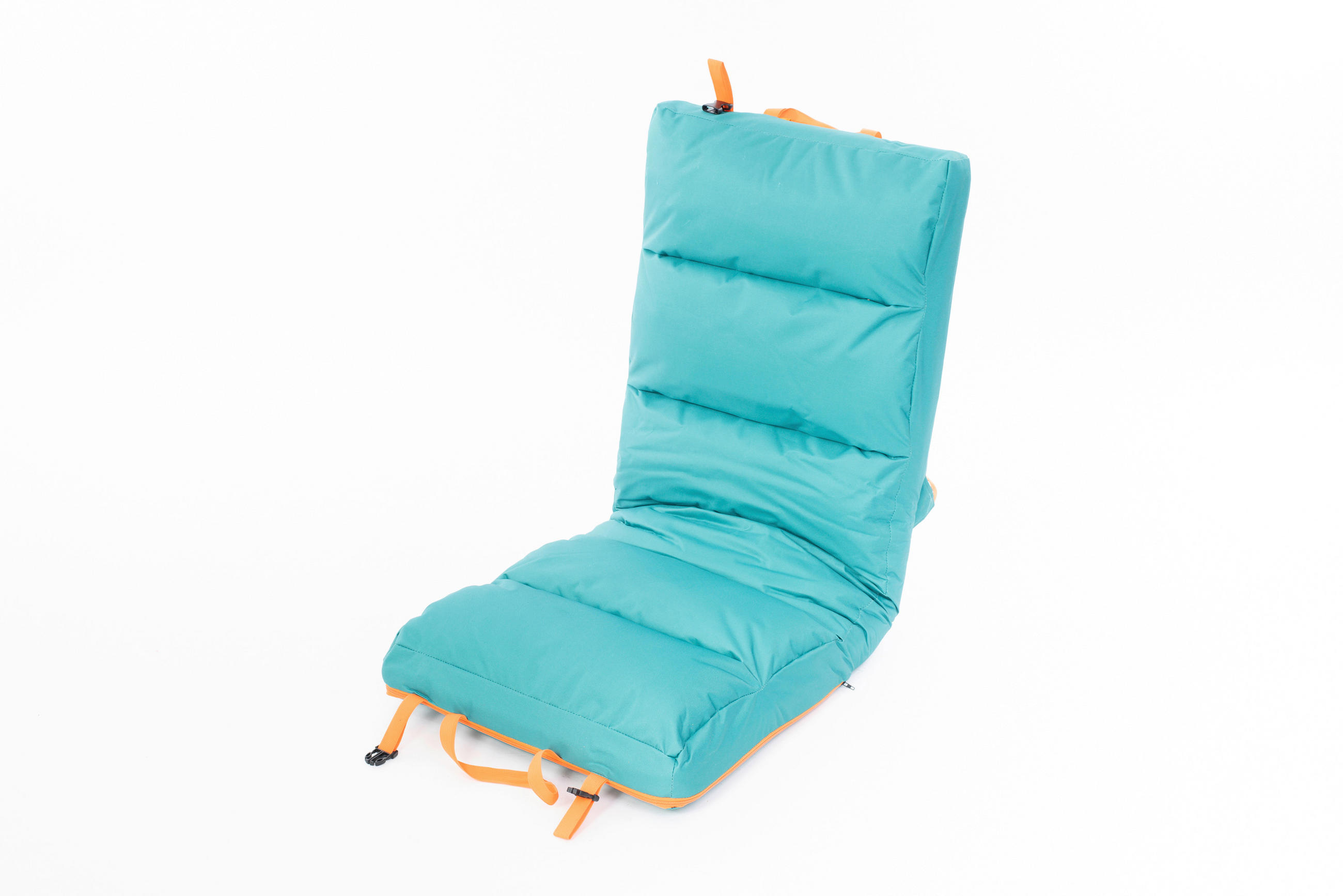 CAMPINGSESSEL - Türkis, KONVENTIONELL, Textil (52/15/128cm)