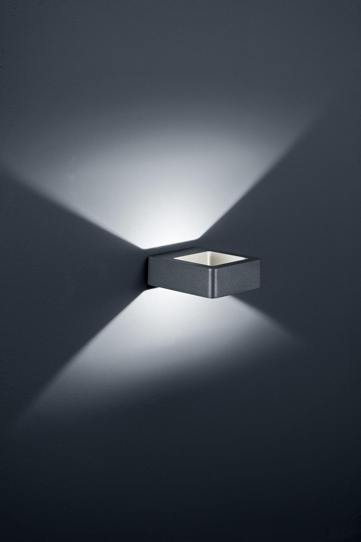 AUßENWANDLEUCHTE 12,0/4,5 cm   - Anthrazit, Basics, Metall (12,0/4,5cm) - Trio Leuchten
