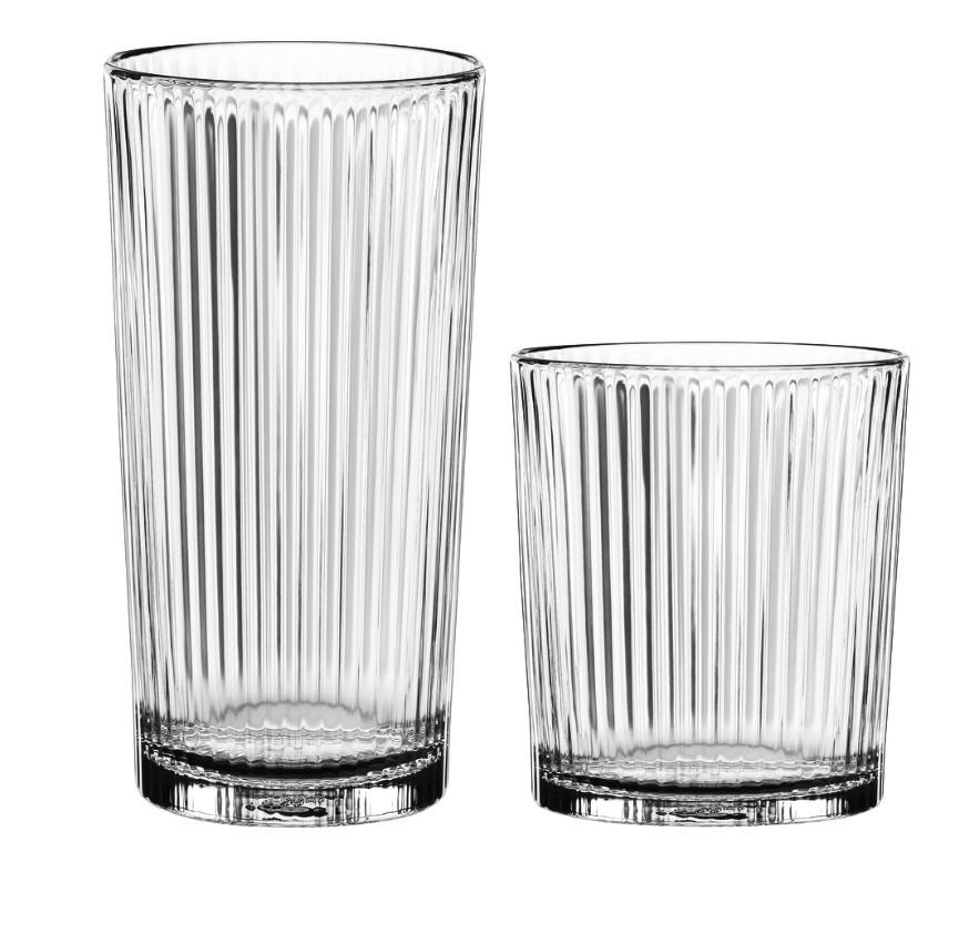 GLASSET 8 delar  - transparent, Basics, glas (8,5/10/15/8,5cm) - Nachtmann