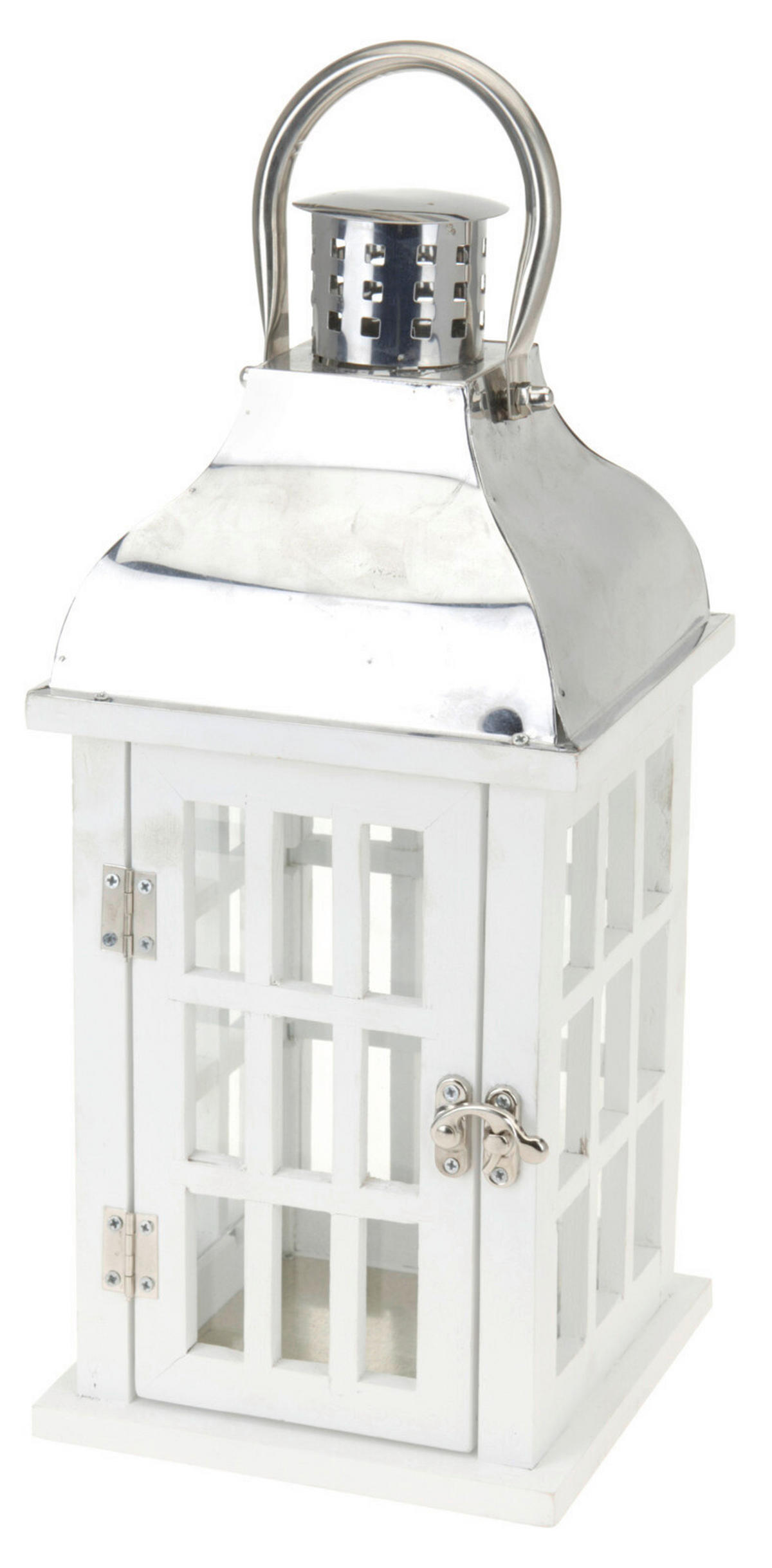 LAMPÁŠ drevo - biela, Basics, drevo (17/40/18cm)