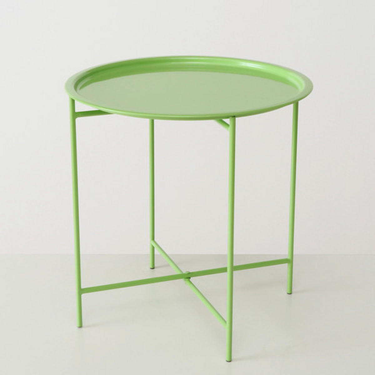 TABLETTTISCH Hellgrün  - Hellgrün, LIFESTYLE, Metall (46/47cm) - Boltze Home