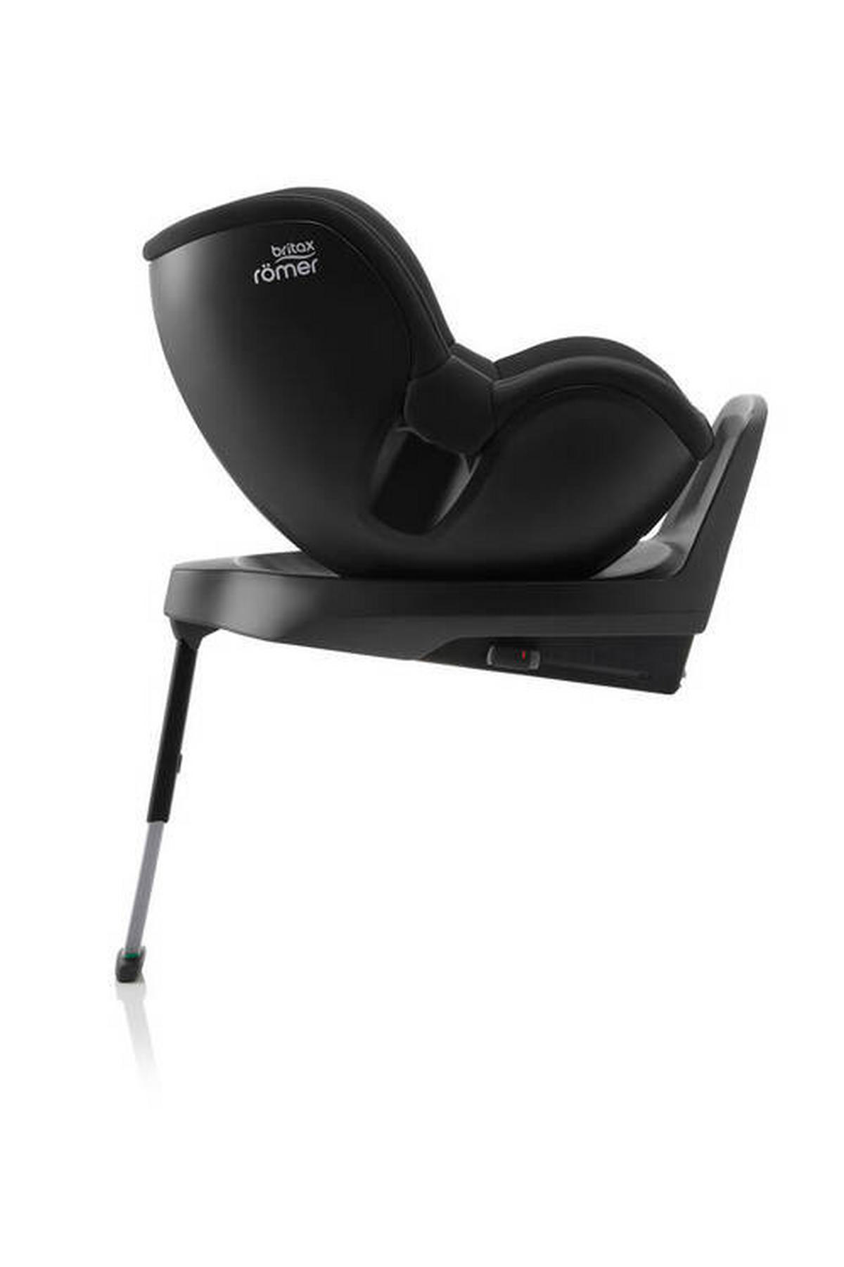 REBOARDER-KINDERSITZ Dualfix M Plus  - Schwarz, Basics, Kunststoff/Textil (44/55cm) - Britax Römer