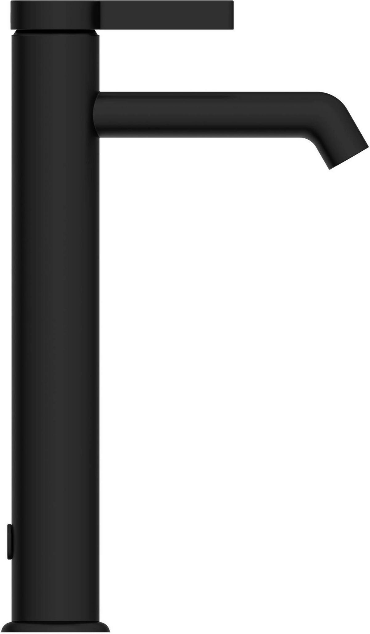 WASCHTISCHARMATUR 5/30/17,5 cm  - Schwarz, Basics, Metall (5/30/17,5cm)