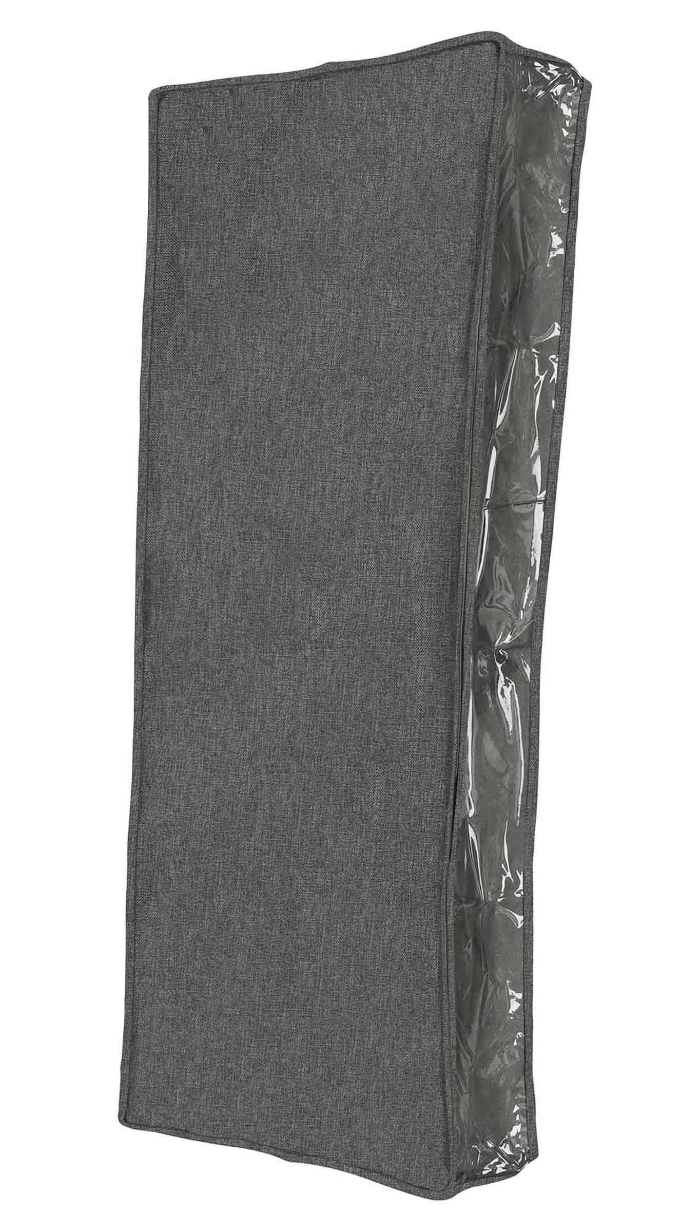 Cutie Depozitare Sub Pat - străveziu/gri, Basics, plastic/textil (105/45/16cm) - Homeware