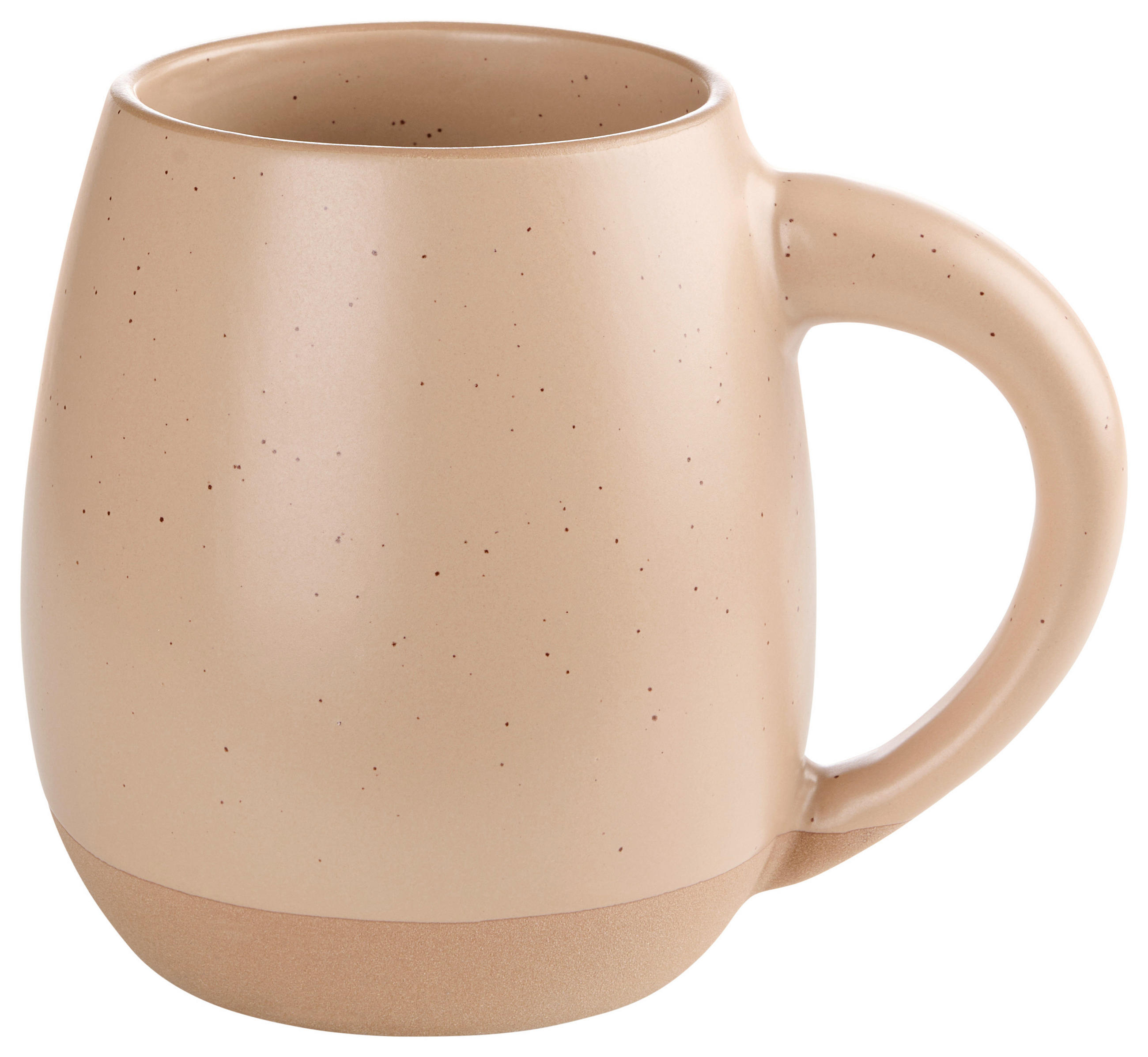 KAFFEEBECHER Dipped  520 ml   - Braun, Trend, Keramik (7,5/10,9cm) - Landscape