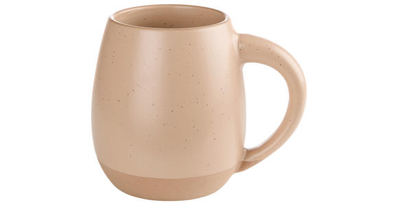 KAFFEEBECHER Dipped 520 ml - Braun, Trend, Keramik (7,5/10,9cm) - Landscape