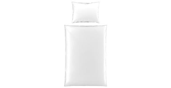 BETTWÄSCHE TANJA Satin 140/220 cm - Weiß, Basics, Textil (140/220cm) - Novel
