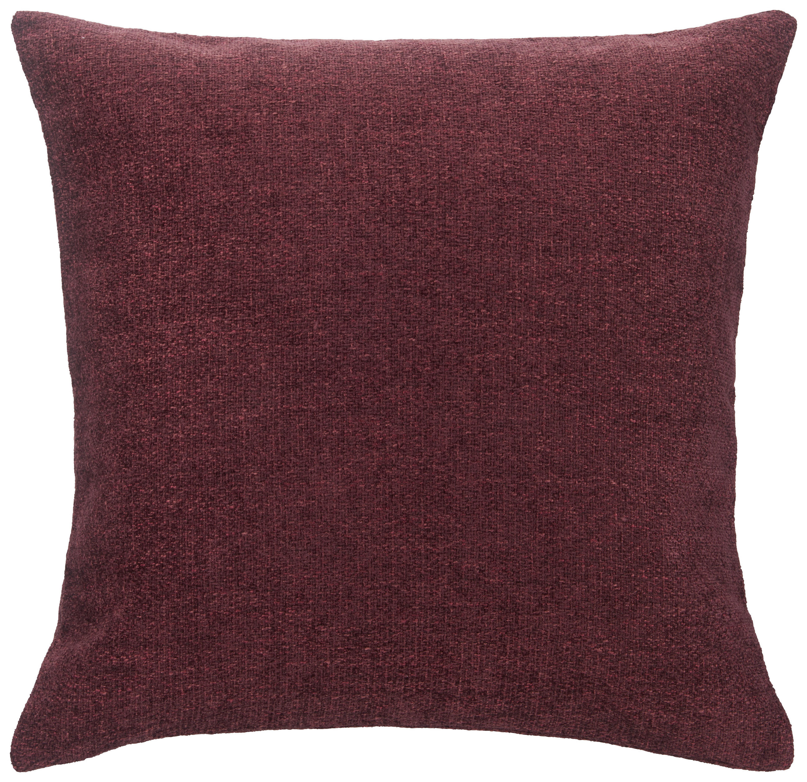 KISSENHÜLLE 50/50 cm  - Bordeaux, Basics, Textil (50/50cm) - Novel