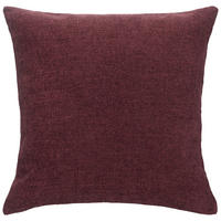 KISSENHÜLLE 50/50 cm  - Bordeaux, Basics, Textil (50/50cm) - Novel