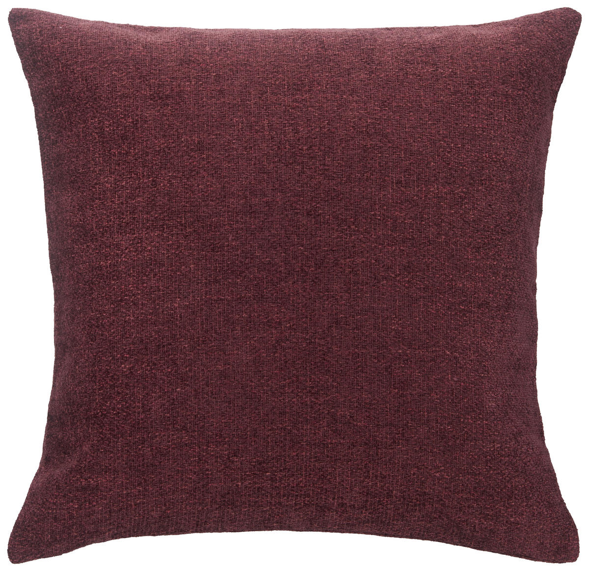 KISSENHÜLLE 50/50 cm  - Bordeaux, Basics, Textil (50/50cm) - Novel