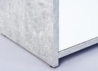 KOMMODE 115/77/30 cm  - Hellgrau/Alufarben, Basics, Holzwerkstoff/Kunststoff (115/77/30cm) - MID.YOU