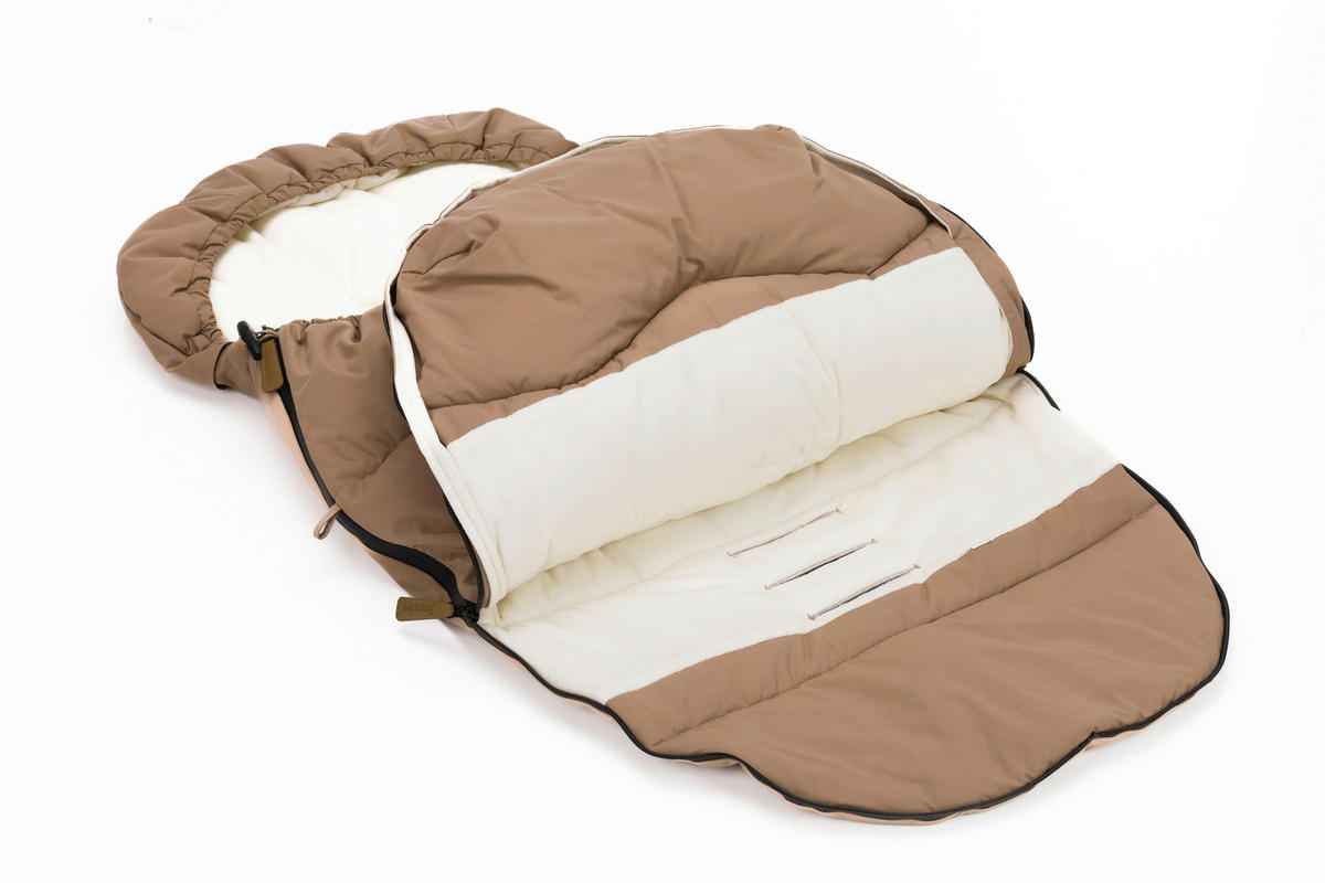 FUßSACK Ogre  - Braun, Basics, Kunststoff/Textil (53/105cm)