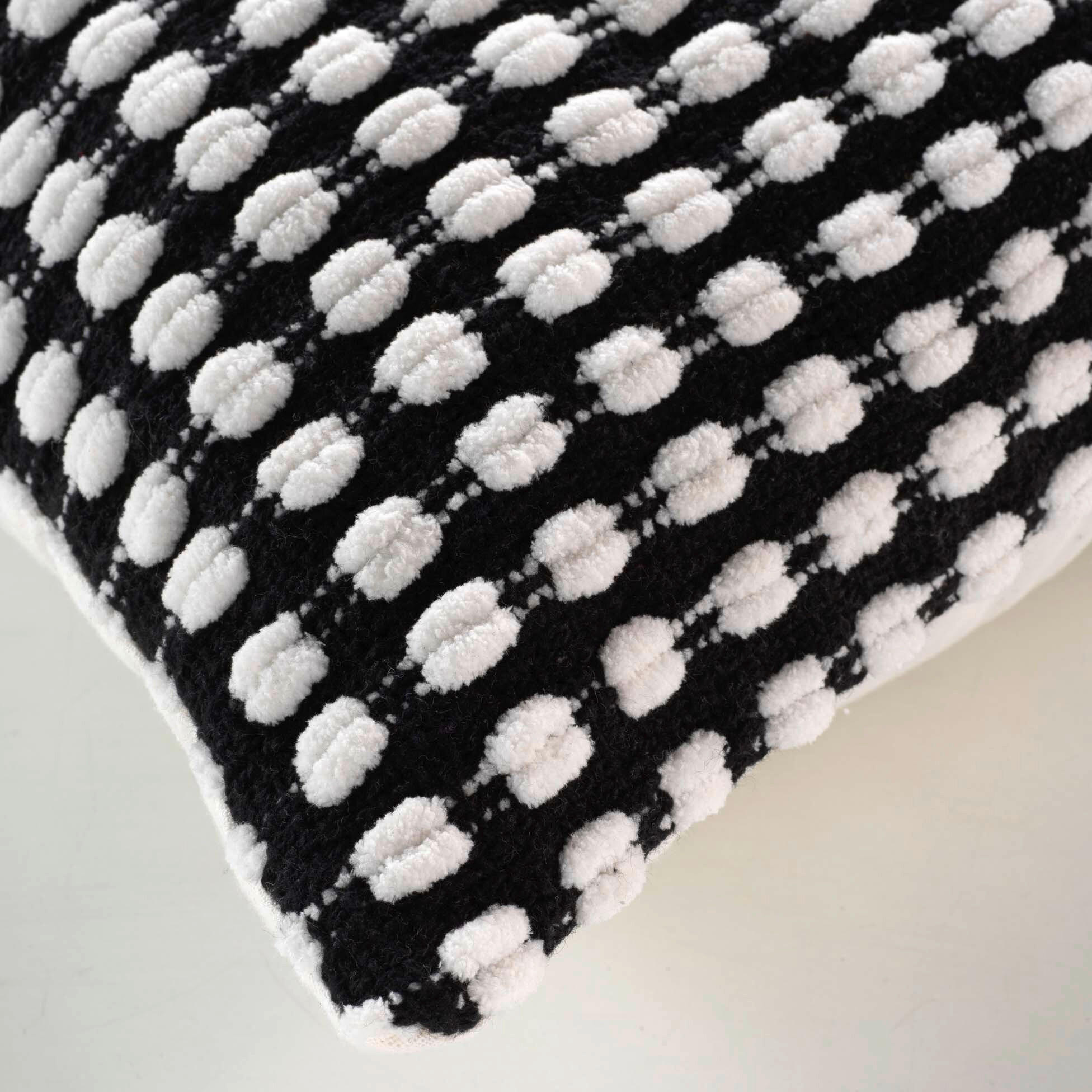 JASTUČNICA  40/40 cm   BROOK  - crna, Osnovno, tekstil (40/40cm)
