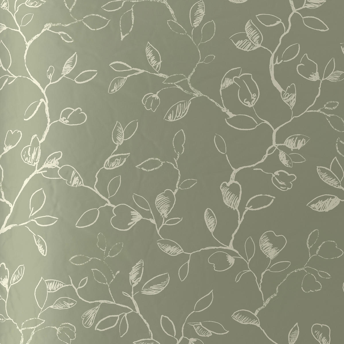 POSTELJNINA Lara 140/200 cm saten zelena  - zelena, Natur, tekstil (140/200cm) - Bio:Vio