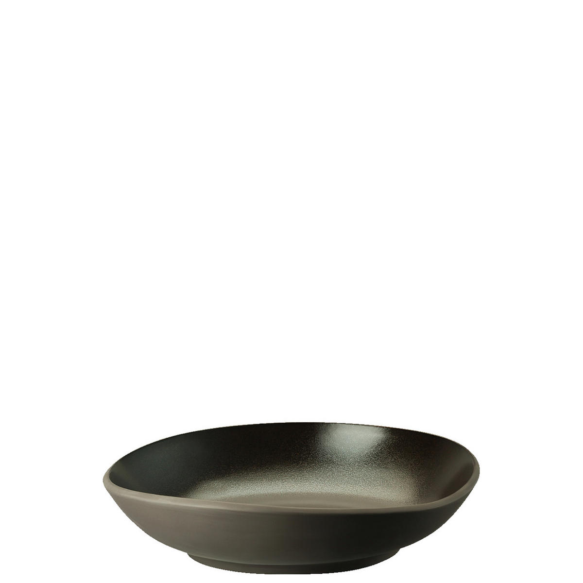 SUPPENTELLER Dunkelgrau Steinzeug Junto  - Dunkelgrau, KONVENTIONELL, Keramik (22,5/21,5/5,2cm) - Rosenthal