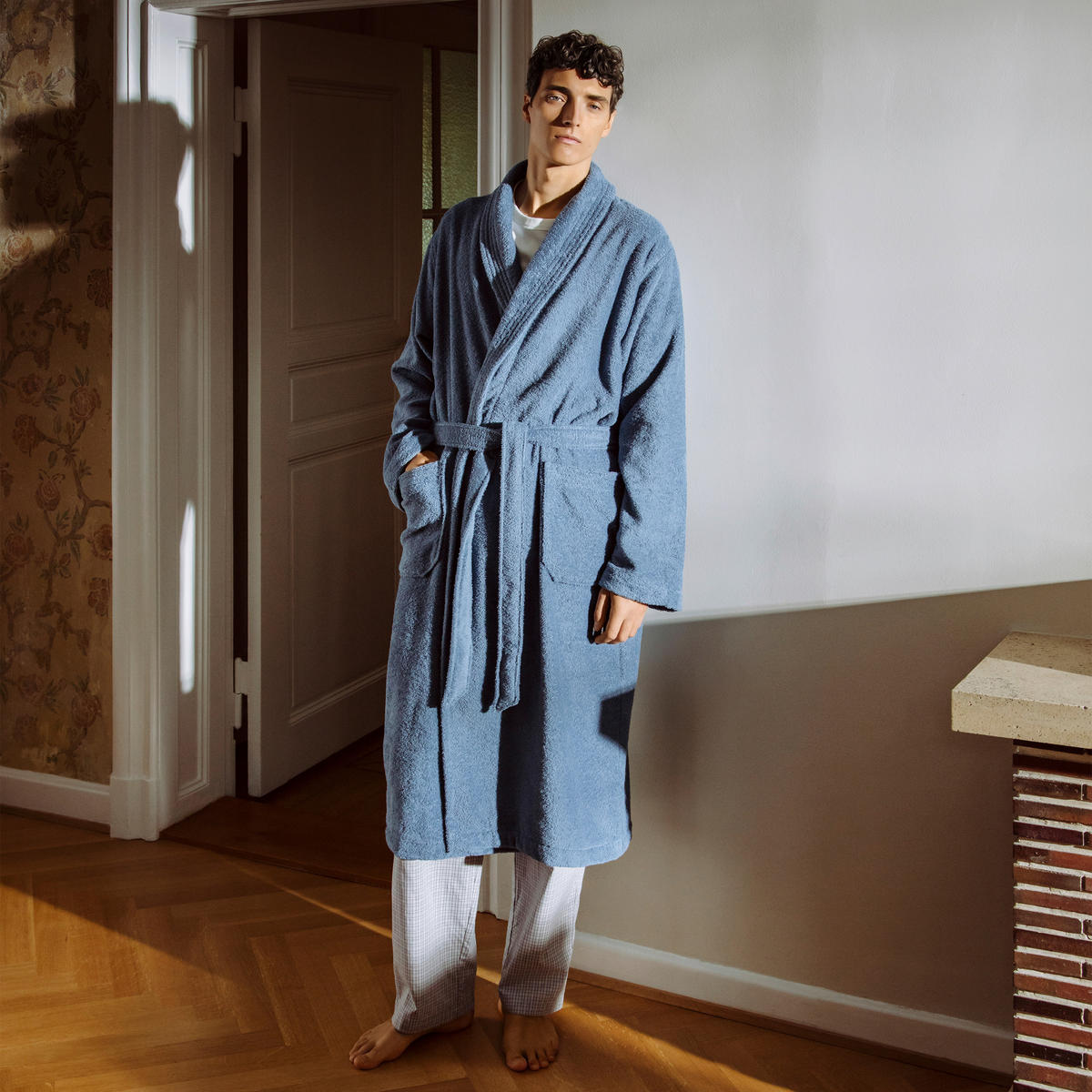 BADEMANTEL XL Unisex  - Weiß, Basics, Textil (XLnull) - Moeve