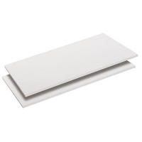 EINLEGEBODENSET 105/2,2/46,5 cm   - Weiß, Basics, Holz (105/2,2/46,5cm) - MID.YOU