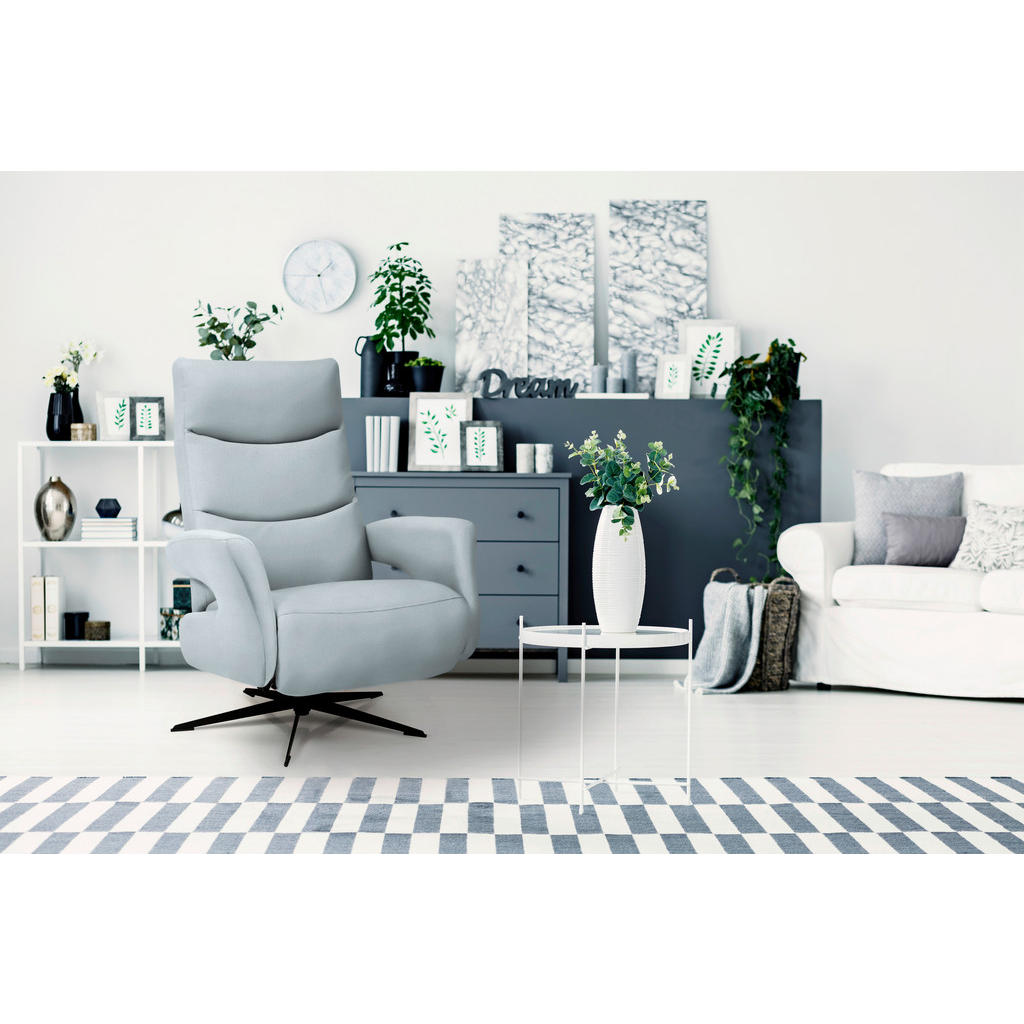 Thumbnail - Welnova Relaxsessel, Hellblau, Textil, 75x106x89 cm, Fußauswahl, Lederauswahl, Stoffauswahl, Relaxfunktion, Wohnzimmer, ...