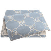 WOHNDECKE JOOP! FS 2026 150/200 cm  - Blaugrau/Hellgrau, Basics, Textil (150/200cm) - Joop!