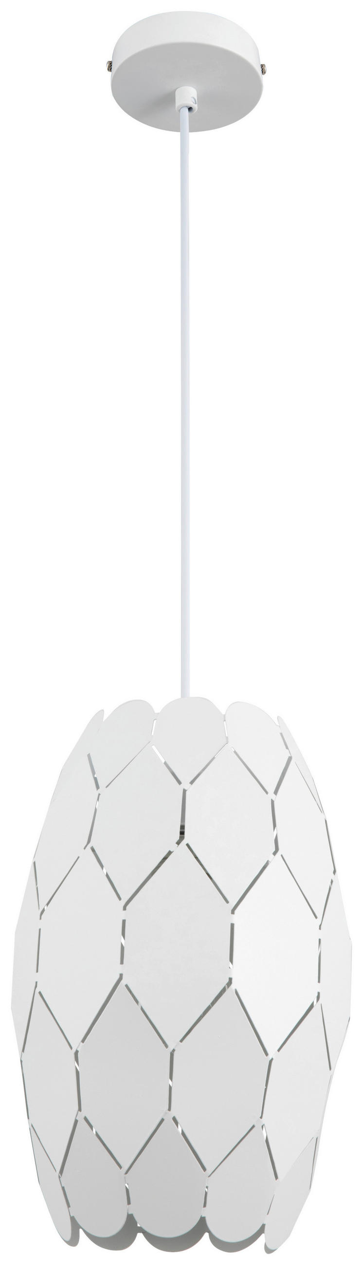 HÄNGELEUCHTE 20/130 cm   - Weiß, Trend, Metall (20/130cm) - Novel