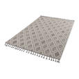 WEBTEPPICH - Hellgrau, Design, Textil (200/290cm) - Novel