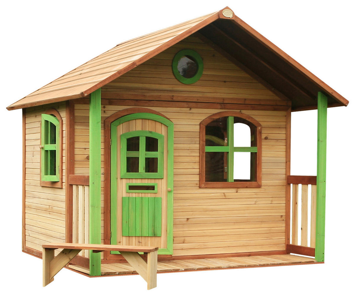 LEKSTUGA 202/180/191 cm  - grön/brun, Klassisk, trä (202/180/191cm)