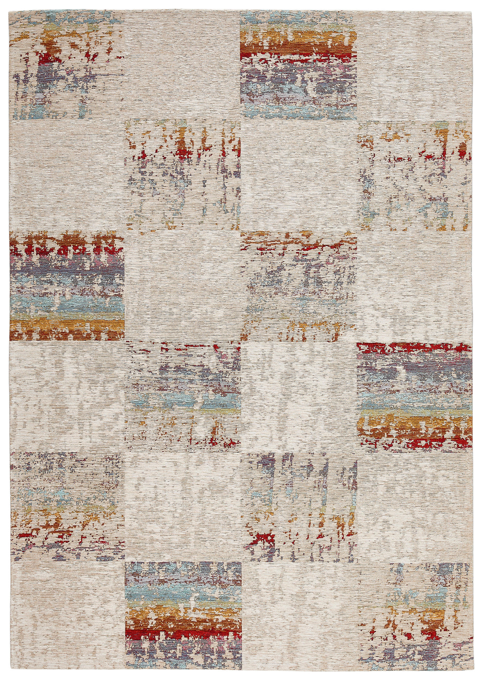 FLACHWEBETEPPICH 155/230 cm Multicolor, Beigebraun rechteckig  - Multicolor/Beigebraun, Basics, Textil (155/230cm) - Novel