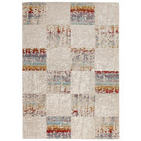 FLACHWEBETEPPICH 155/230 cm Multicolor, Beigebraun rechteckig  - Multicolor/Beigebraun, Basics, Textil (155/230cm) - Novel