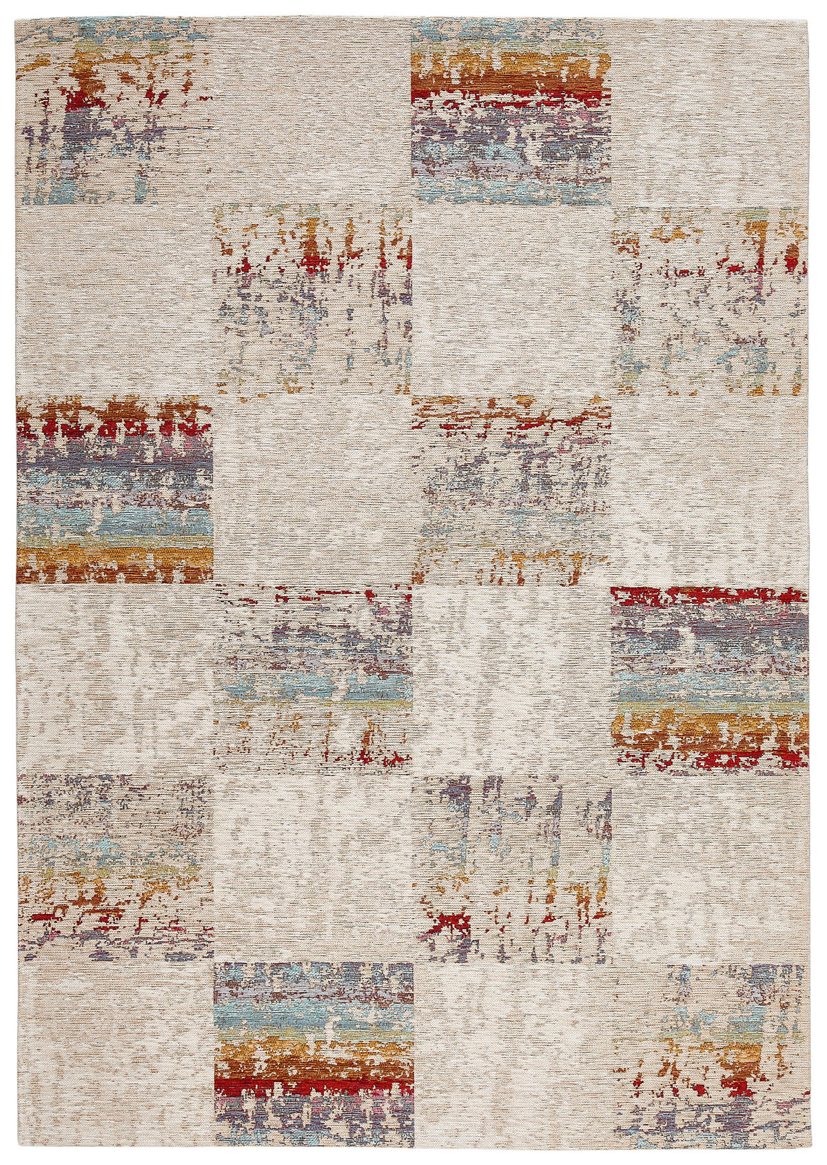 FLACHWEBETEPPICH 155/230 cm Multicolor, Beigebraun rechteckig  - Multicolor/Beigebraun, Basics, Textil (155/230cm) - Novel