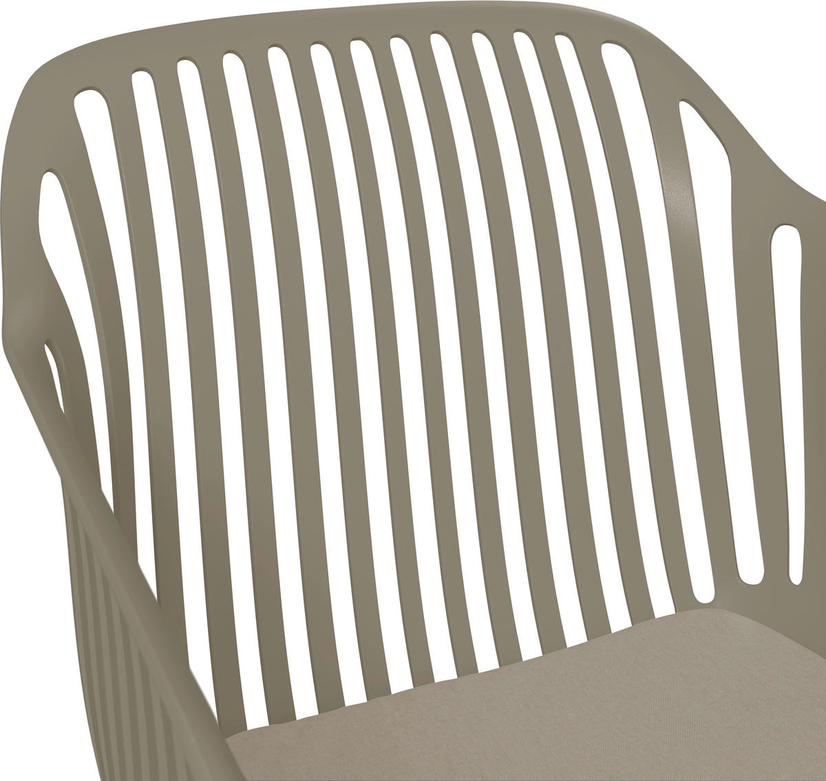 STAPELSESSEL Beige  - Beige, Basics, Kunststoff/Textil (55/80/60cm) - Ambia Garden