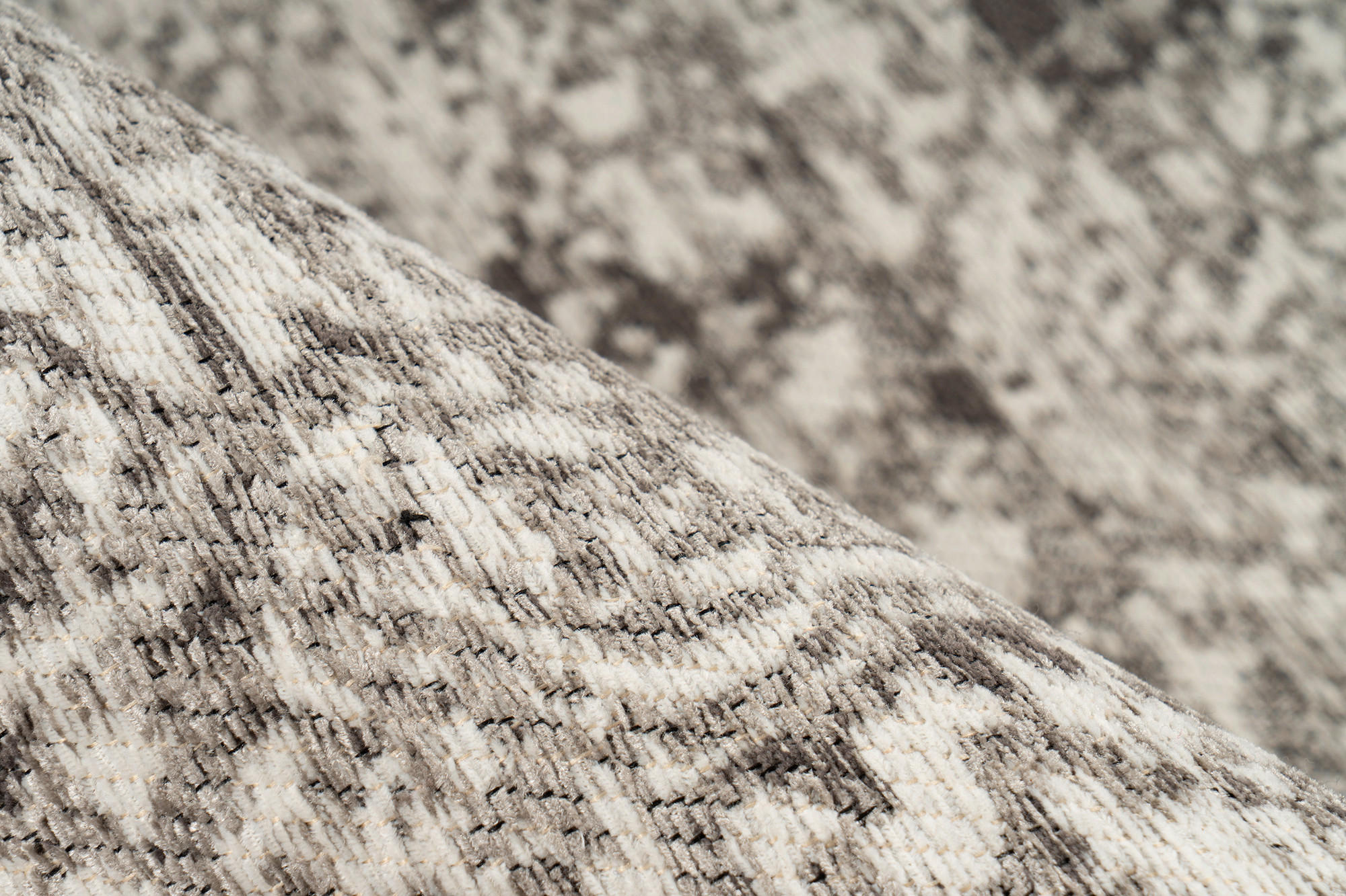 Thumbnail - Xxxl Flachwebeteppich Davis 225 Grau, Grau, Textil, Vintage, rechteckig, 160x230 cm, pflegeleicht, Teppiche & Böden, Tep...