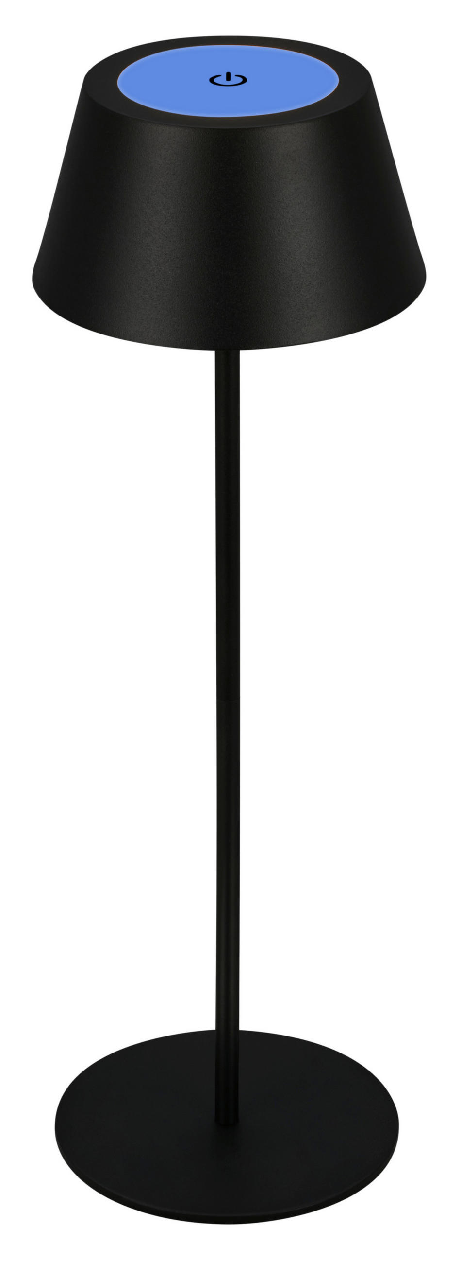 PUNJIVA STONA LAMPA - crna, Osnovno, metal (12,5/22-38,5cm)