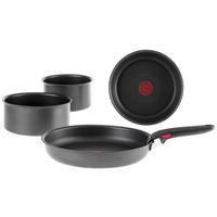PFANNENSET 5-teilig  - Dunkelgrau, Basics, Metall - Tefal