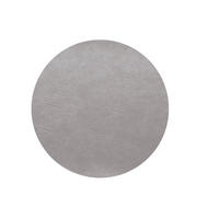 TISCHSET Vegan Leather Kunststoff Silberfarben 38 cm  - Silberfarben, Basics, Kunststoff (38cm) - ASA