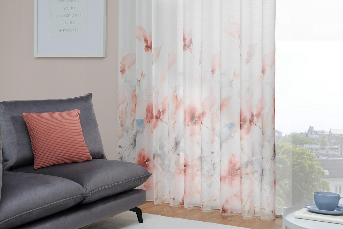 STORE per lfm  - Taupe/Blau, Trend, Textil (300cm) - Esposa