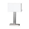 STOLNÍ LAMPA, E27, 47 cm - bílá/barvy stříbra, Konvenční, kov (47cm) - By Rydéns