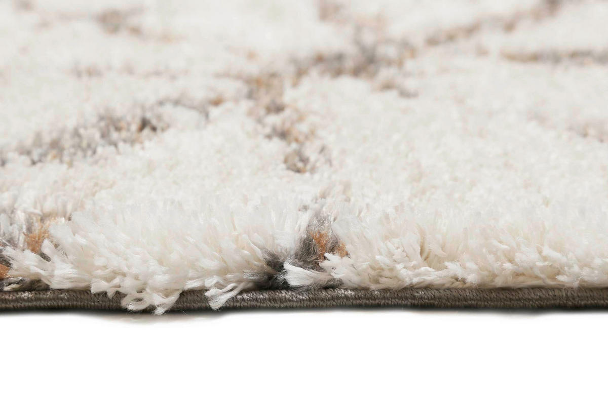 HOCHFLORTEPPICH 120/170 cm Ronja Creme, Grau, Terracotta  - Terracotta/Creme, Design, Textil (120/170cm) - Esprit