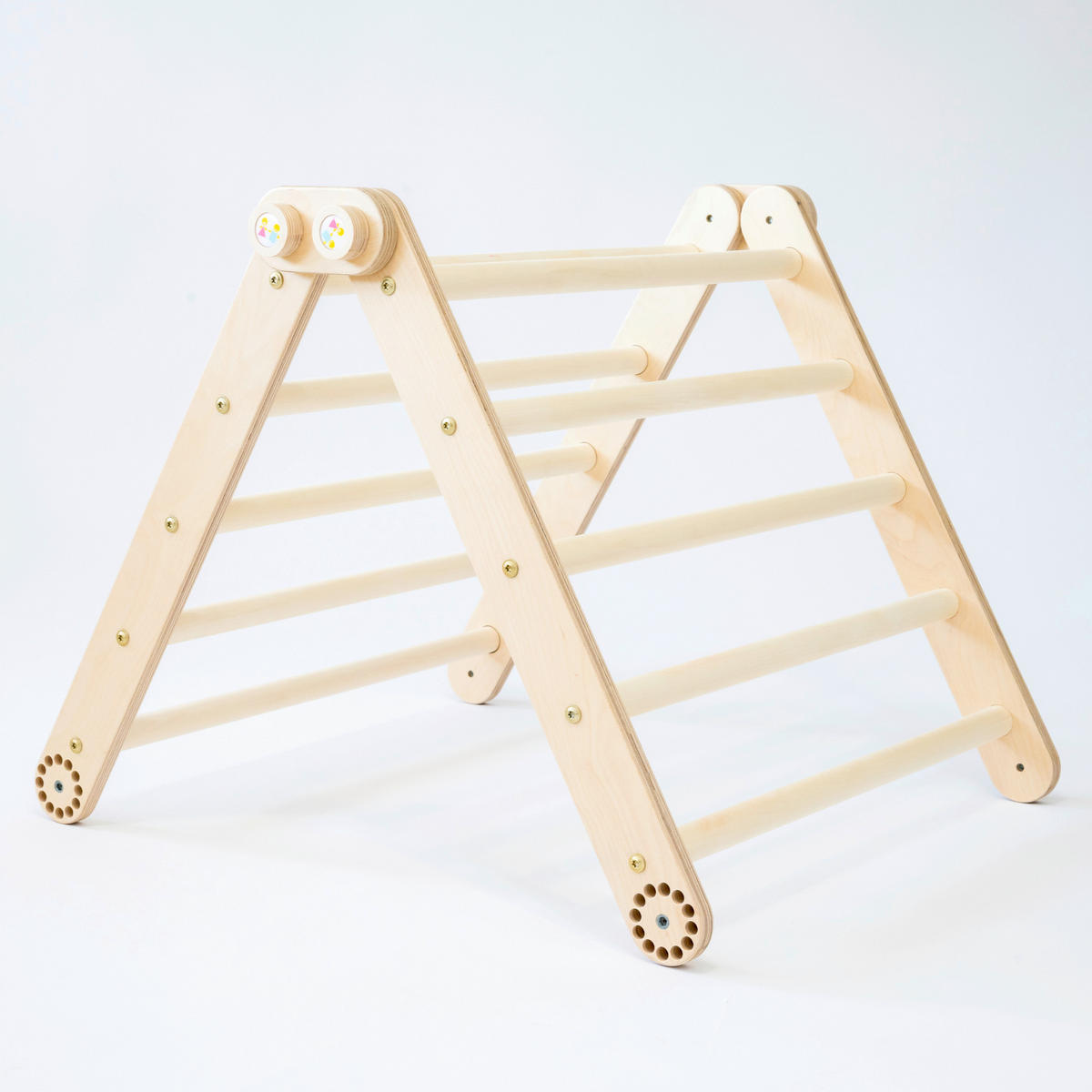 KLETTERDREIECK - Birkefarben, Basics, Holz (110/36/6cm) - CLIFF